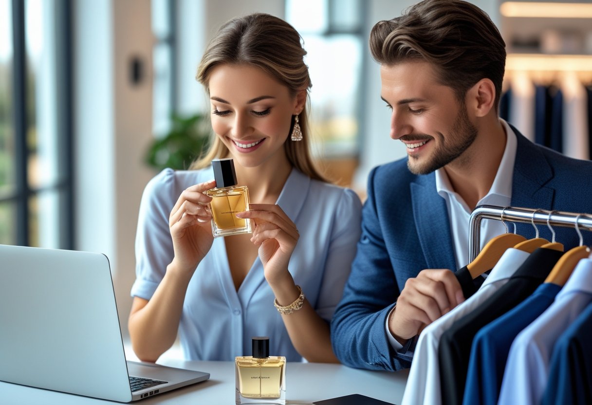 Saadan vaelger du den perfekte gave parfume til hende og toej til maend online